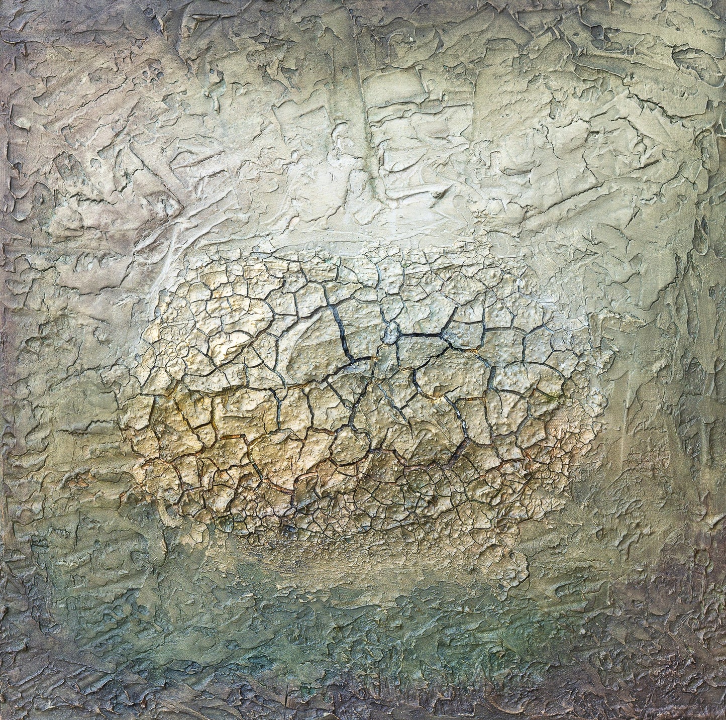 Fractures in time 50x50cm